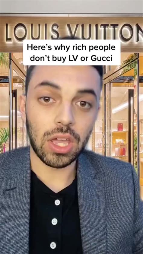 why don't people buy gucci